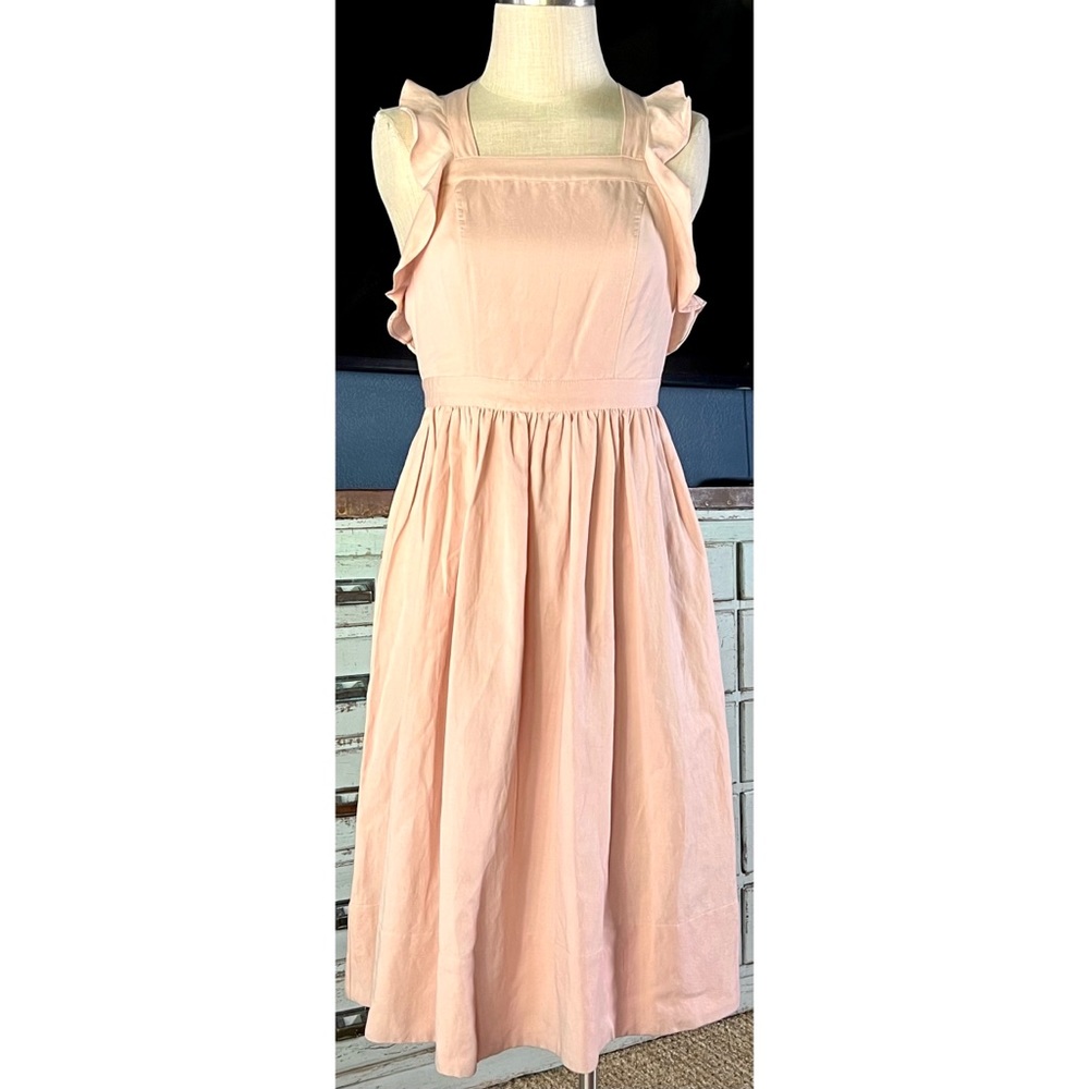 Ulla Johnson Willa Pinafore Midi Dress 2